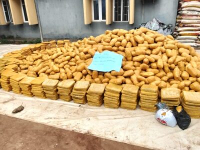 NCS Hands Over 1,878kg Cannabis Worth ₦1.93bn To NDLEA In Ogun
