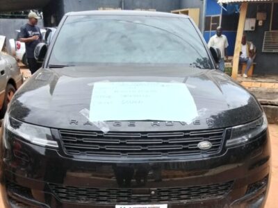 Customs Seizes Range Rover, Other Contraband Worth N2.5bn In Ogun