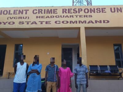Oyo Police Rescue 5 Congolese Nationals In Suspected Human Trafficking Operation