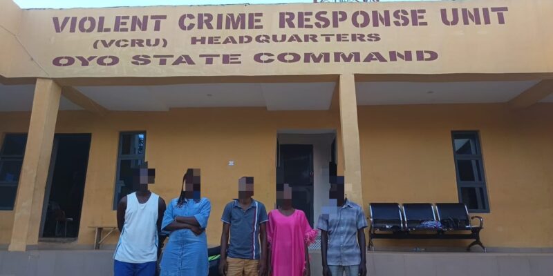 Oyo Police Rescue 5 Congolese Nationals In Suspected Human Trafficking Operation