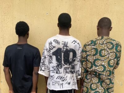 Oyo Police Arrest 3 Men In Saki Over Alleged Homosexual Acts