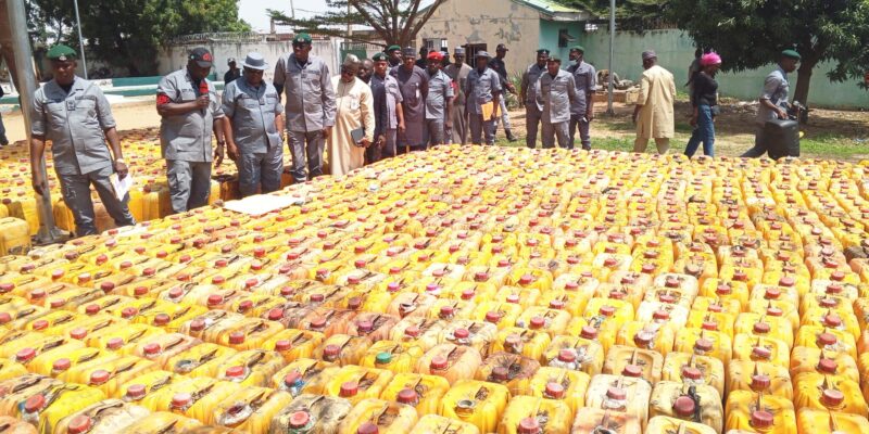 NCS Seizes Petrol, Vehicle Worth N63.1m At Adamawa Borders