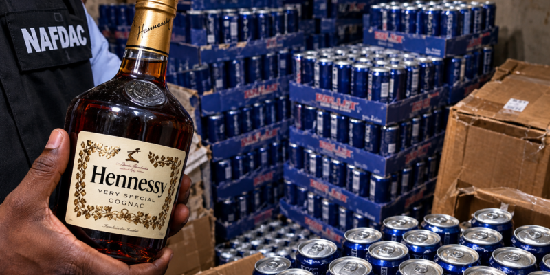 NAFDAC Seizes Fake Alcohol Worth N2bn In Lagos Market Raid