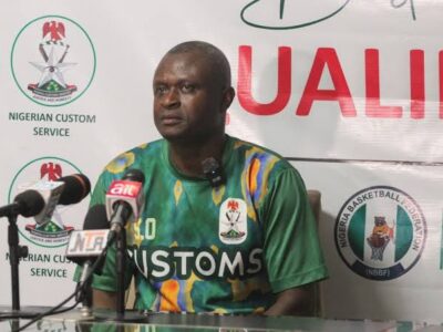 CUSTOMS: Jonah Adamu Appointed Supervising Coach Of Volleyball Teams